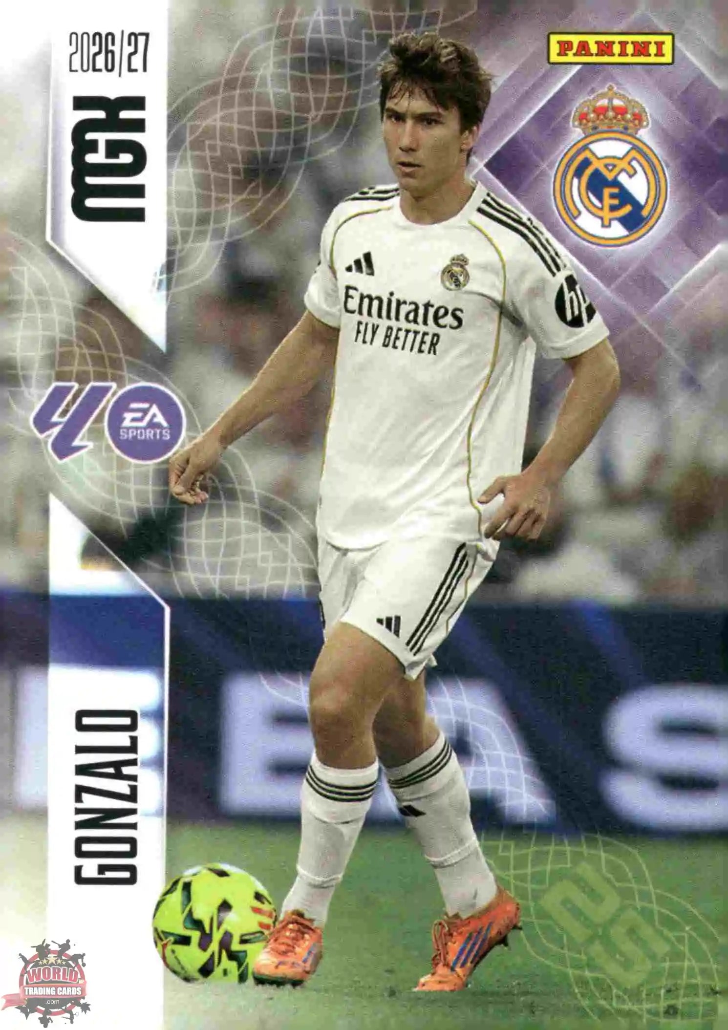 Panini | Megacracks | 2026-2027 | #233 | Gonzalo | Real Madrid | Basico