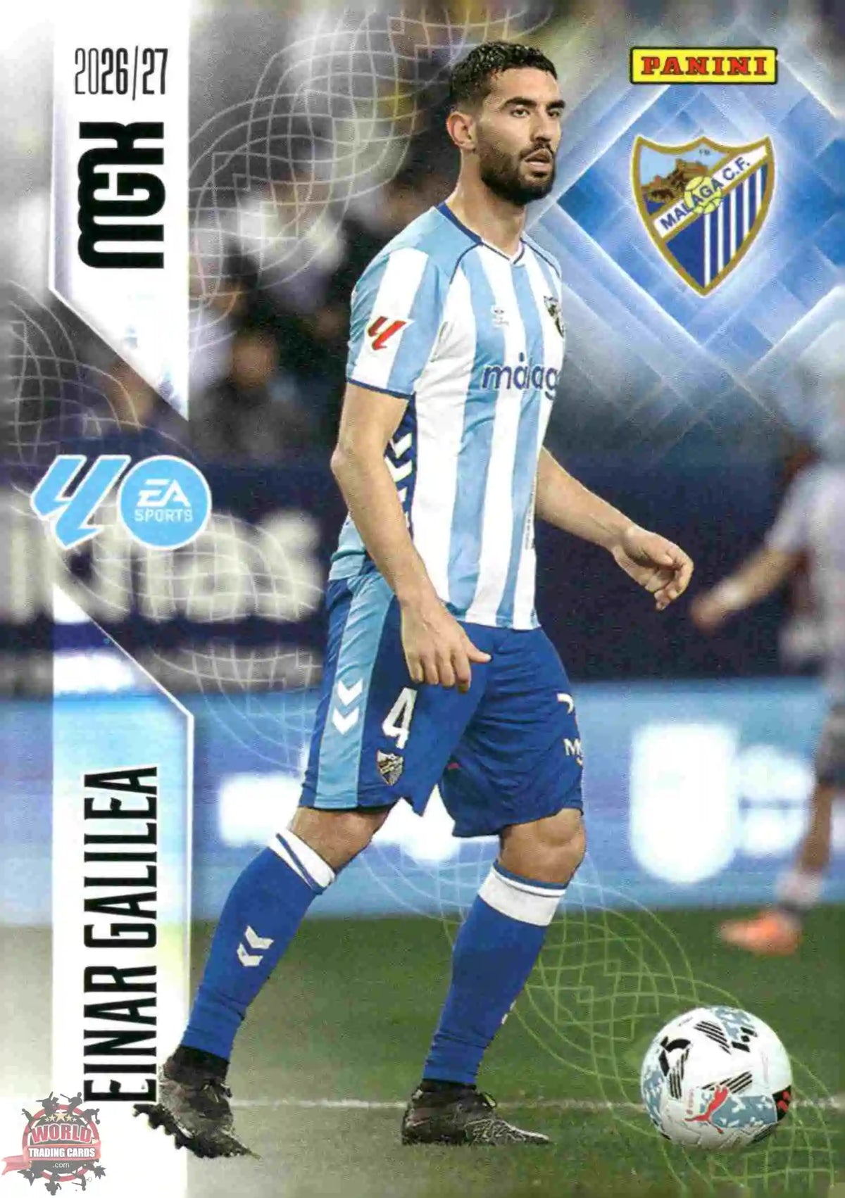 Panini | Megacracks | 2026-2027 | #241 | Einar Galilea | Málaga CF | Basico