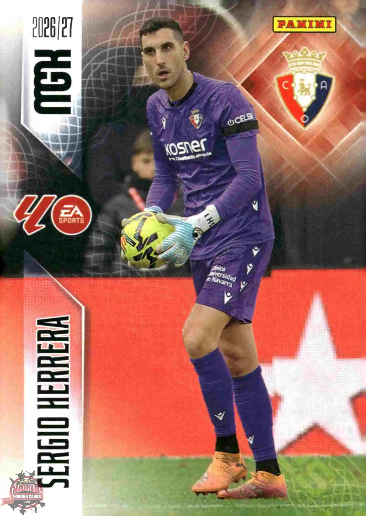 Panini | Megacracks | 2026-2027 | #254 | Sergio Herrera | CA Osasuna | Basico