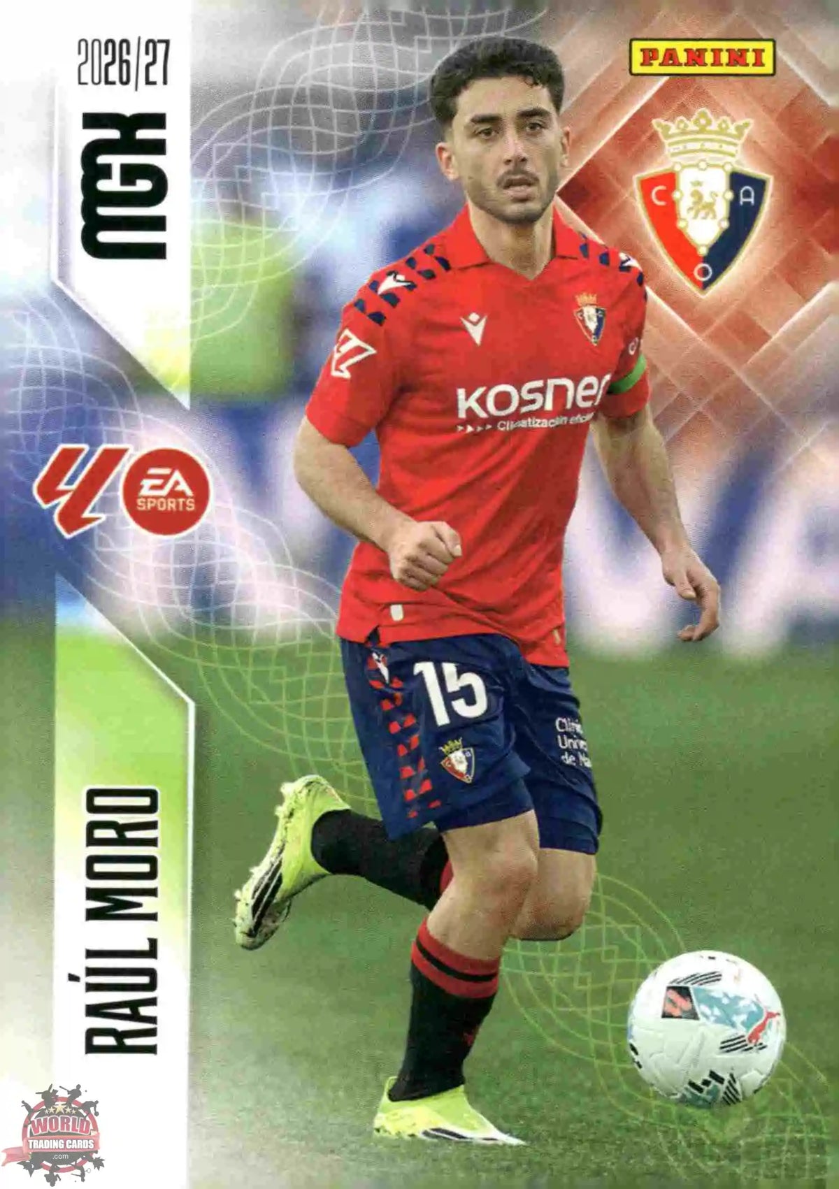 Panini | Megacracks | 2026-2027 | #267 | Raúl Moro | CA Osasuna | Basico