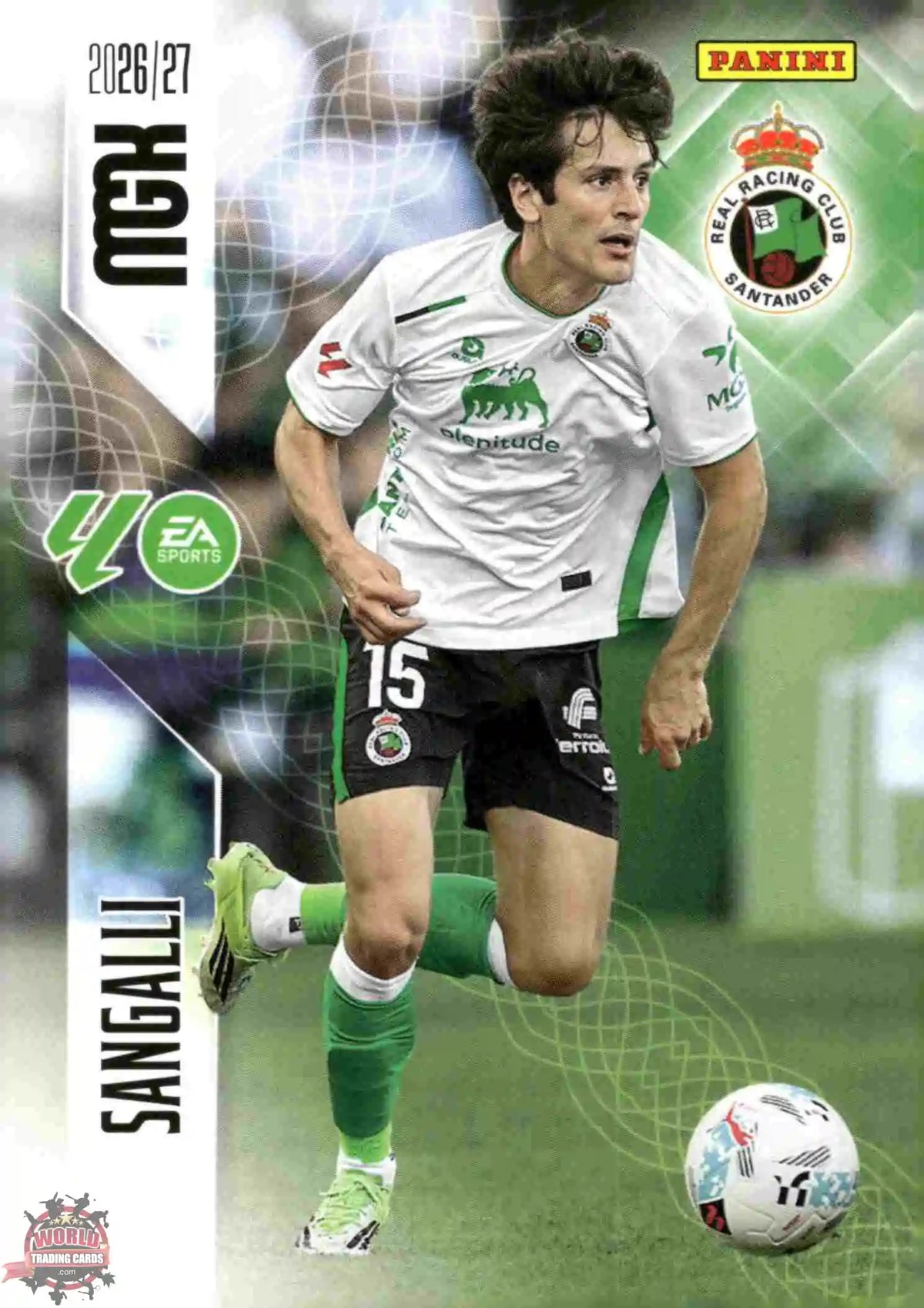 Panini | Megacracks | 2026-2027 | #275 | Sangalli | Real Racing Club | Basico