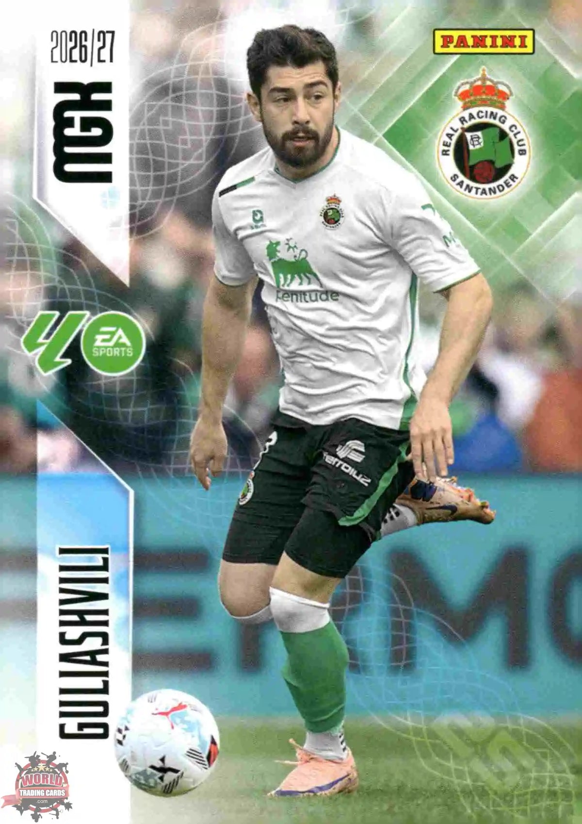 Panini | Megacracks | 2026-2027 | #286 | Guliashvili | Real Racing Club | Basico