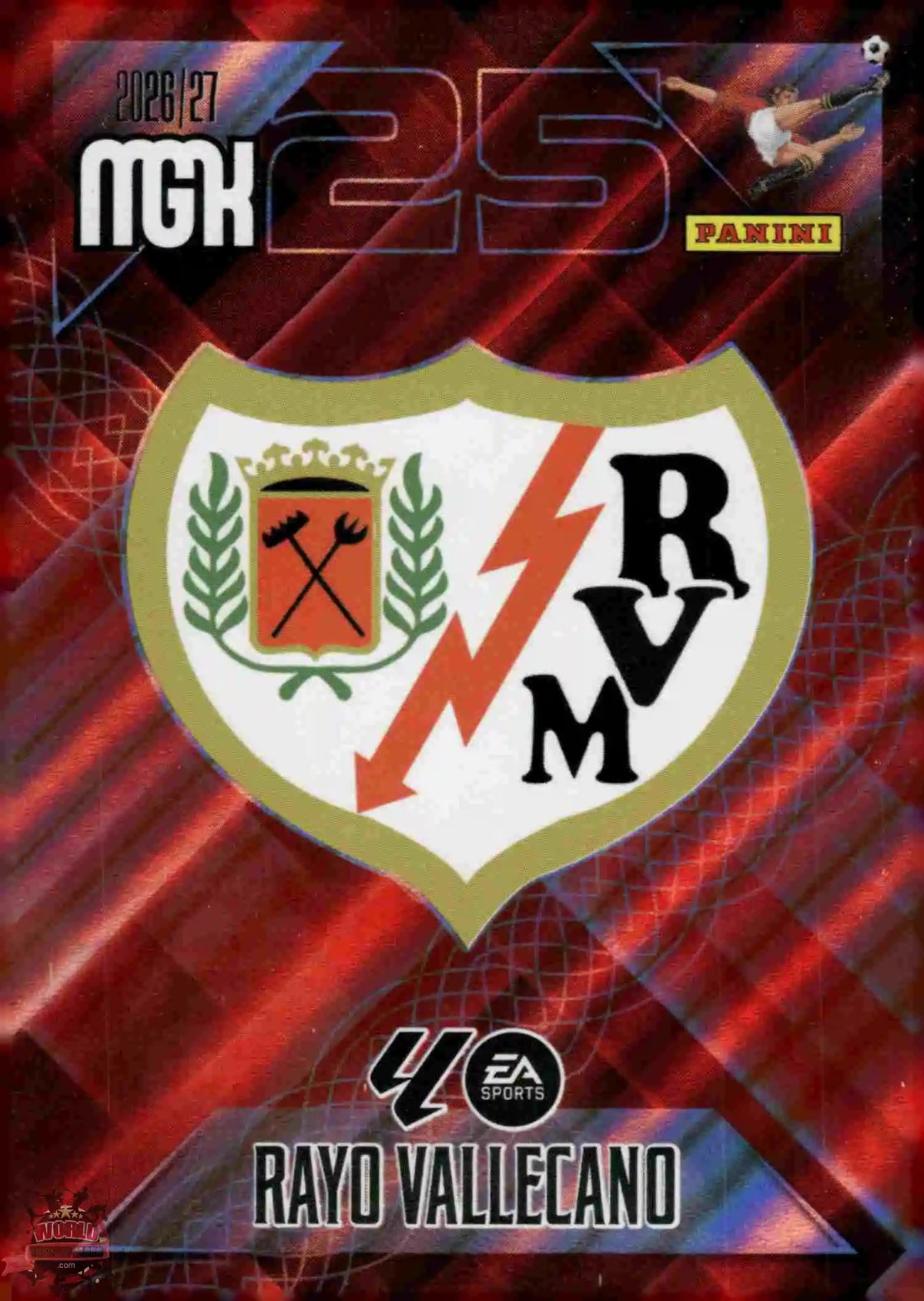 Badge - Rayo Vallecano - Panini Megacracks - 2025-2026 - #289 - Base