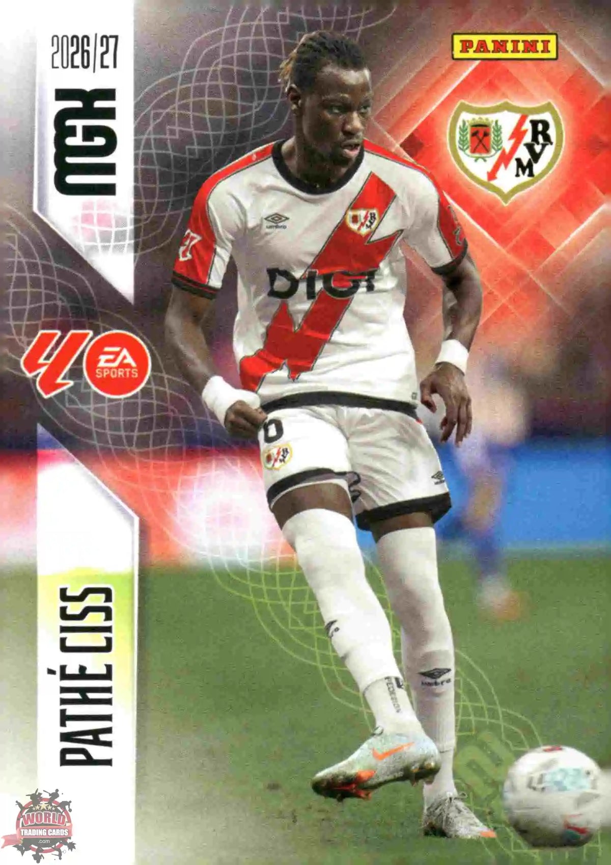 Panini | Megacracks | 2026-2027 | #299 | Pathé Ciss | Rayo Vallecano | Basico