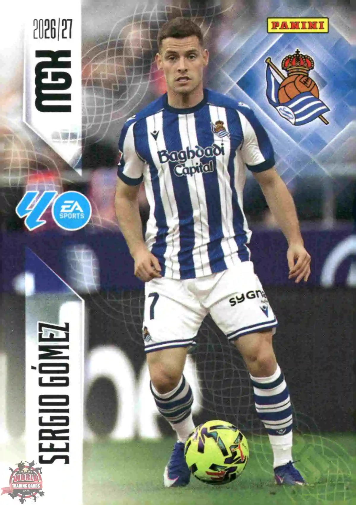 Panini | Megacracks | 2026-2027 | #313 | Sergio Gómez | Real Sociedad | Basico
