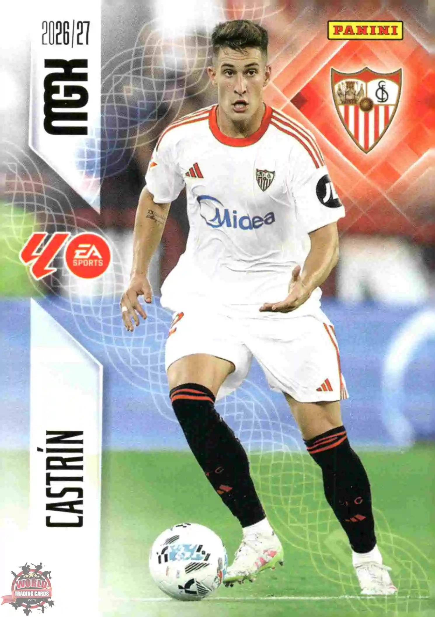 Panini | Megacracks | 2026-2027 | #332 | Castrín | Sevilla FC | Basico