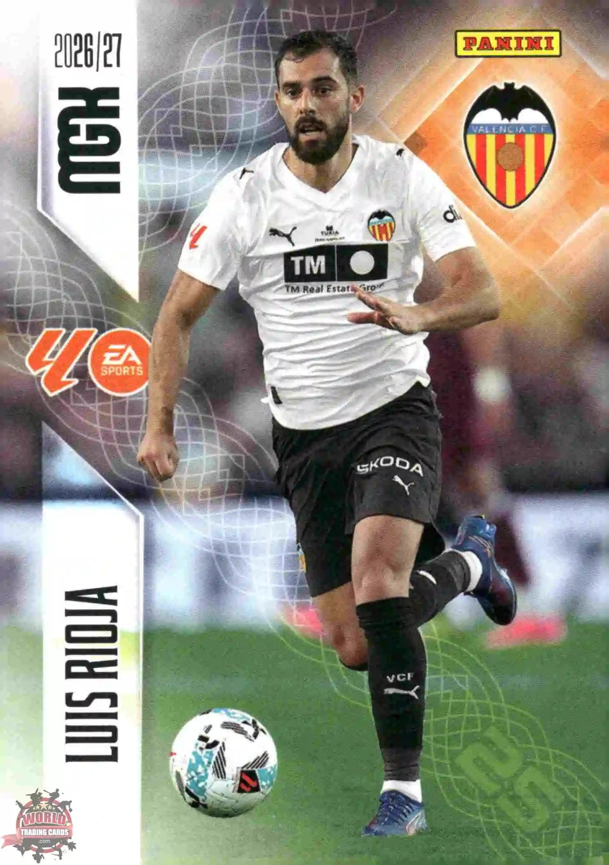 Panini | Megacracks | 2026-2027 | #355 | Luis Rioja | Valencia CF | Basico