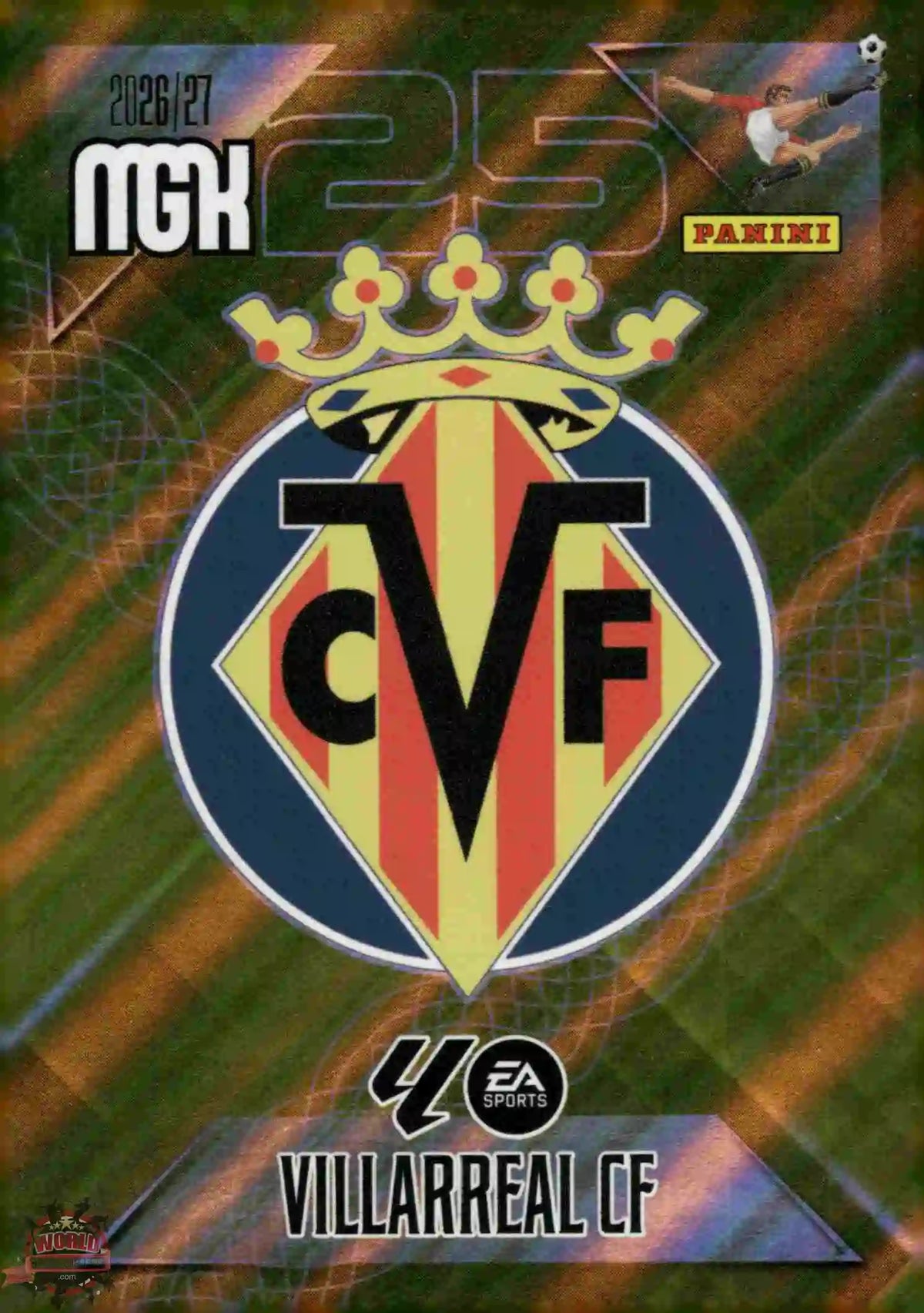 Panini | Megacracks | 2026-2027 | #361 | Escudo | Villarreal CF | Basico