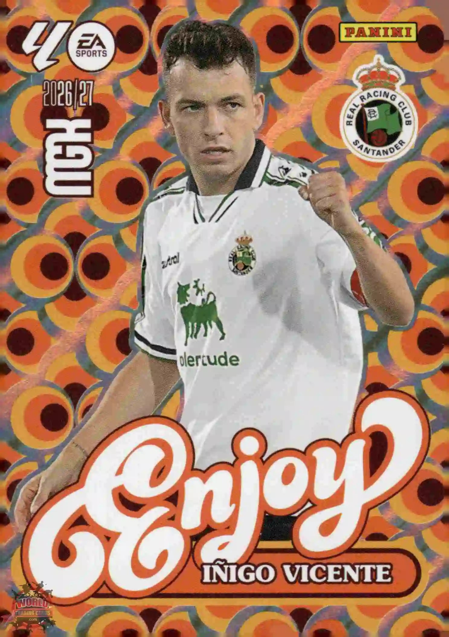 Panini | Megacracks | 2026-2027 | #383 | Ínigo Vicente | Real Racing Club | Enjoy