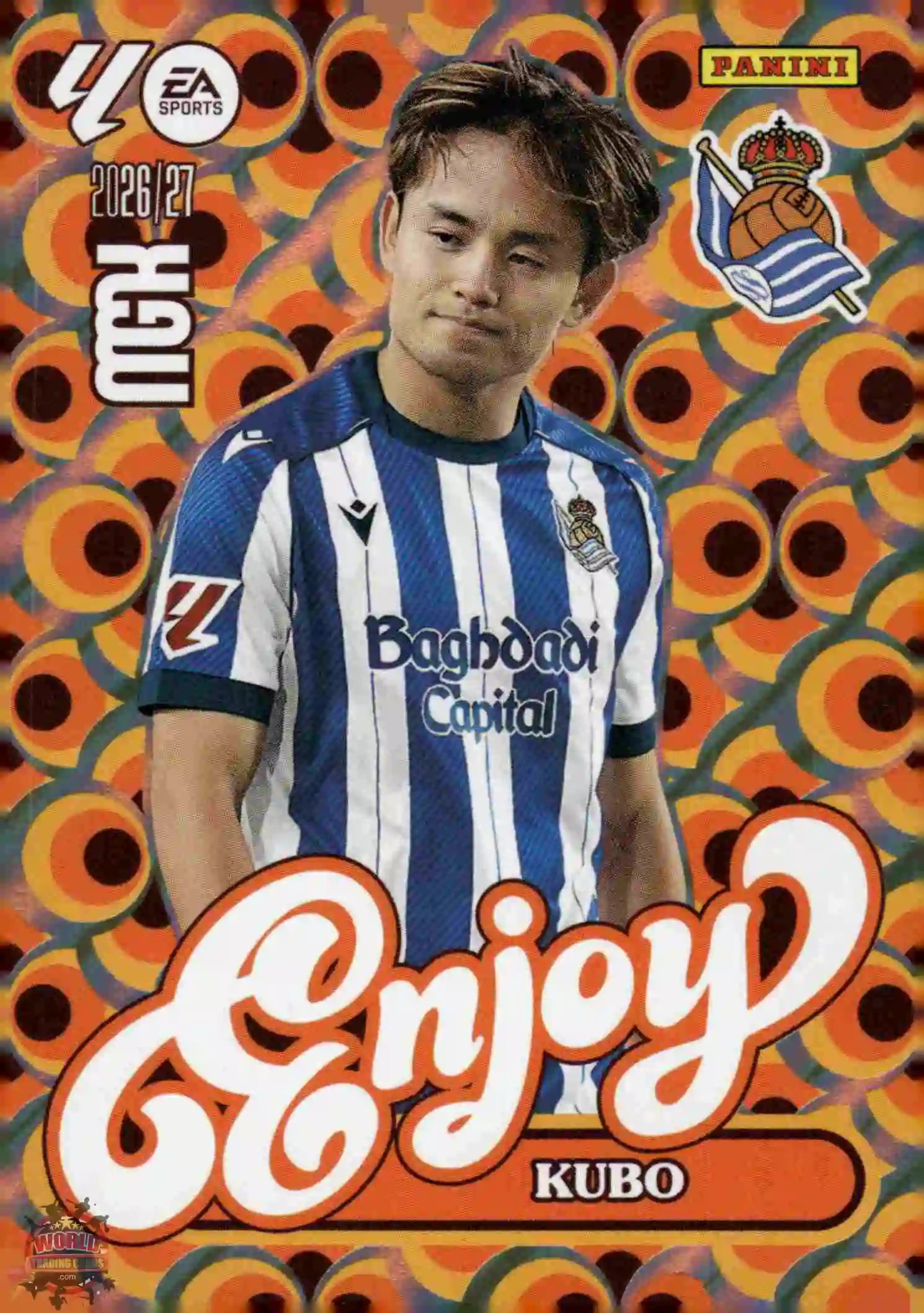 Panini | Megacracks | 2026-2027 | #384 | Kubo | Real Sociedad | Enjoy