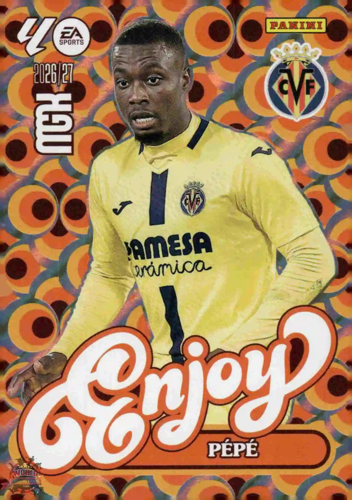 Panini | Megacracks | 2026-2027 | #386 | Pépé | Villarreal CF | Enjoy