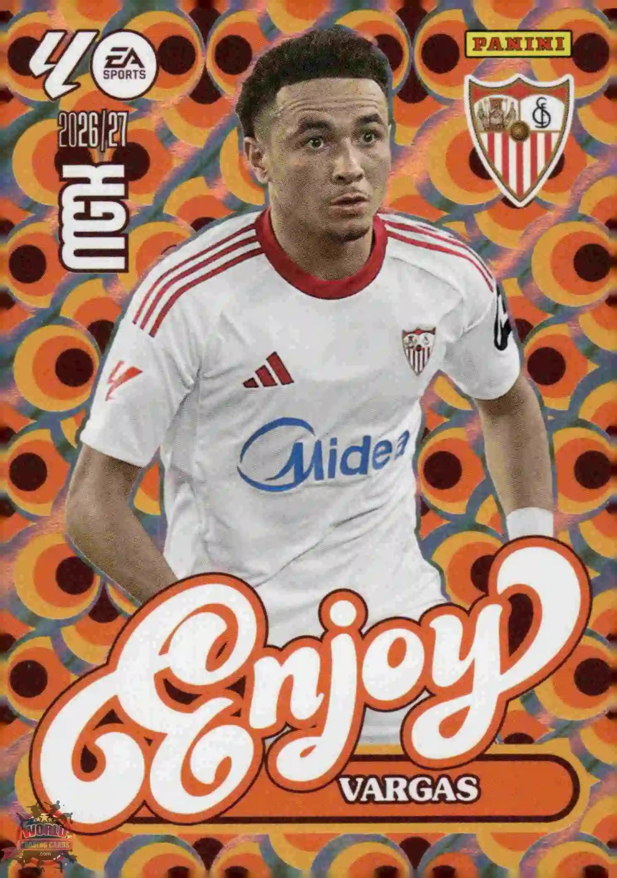 Panini | Megacracks | 2026-2027 | #387 | Vargas | Sevilla FC | Enjoy