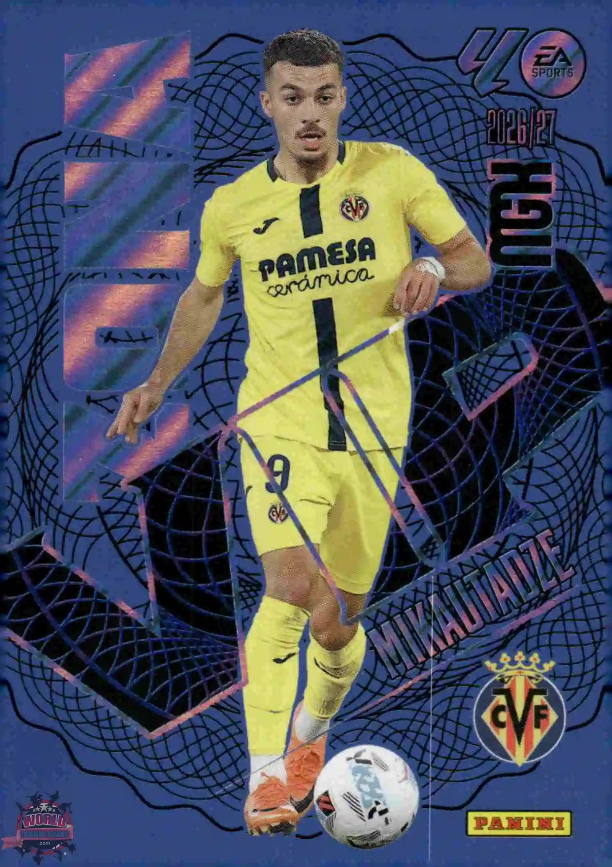 Panini | Megacracks | 2026-2027 | #402 | Mikautadze | Villarreal CF | Zona Vip