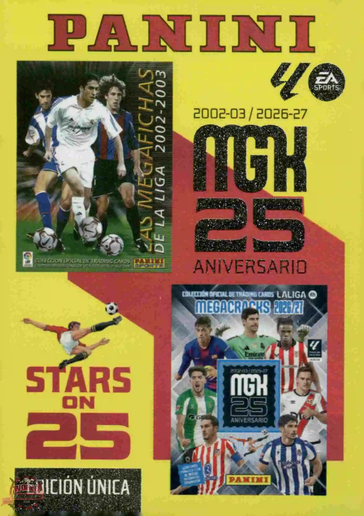 Panini | Megacracks | 2026-2027 | #424 | MGK 25 Aniversario | Stars on 25