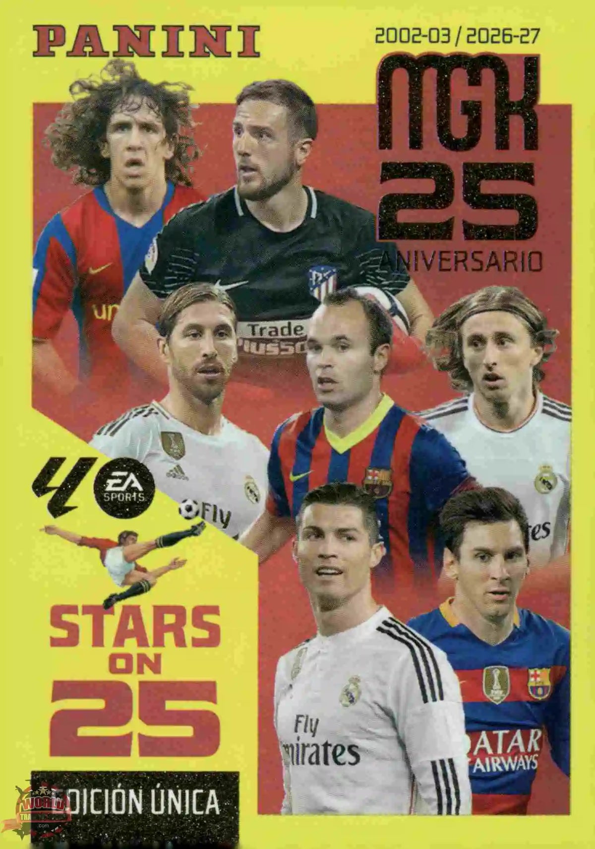 Panini | Megacracks | 2026-2027 | #425 | Collage 7 Jugadores | Stars on 25