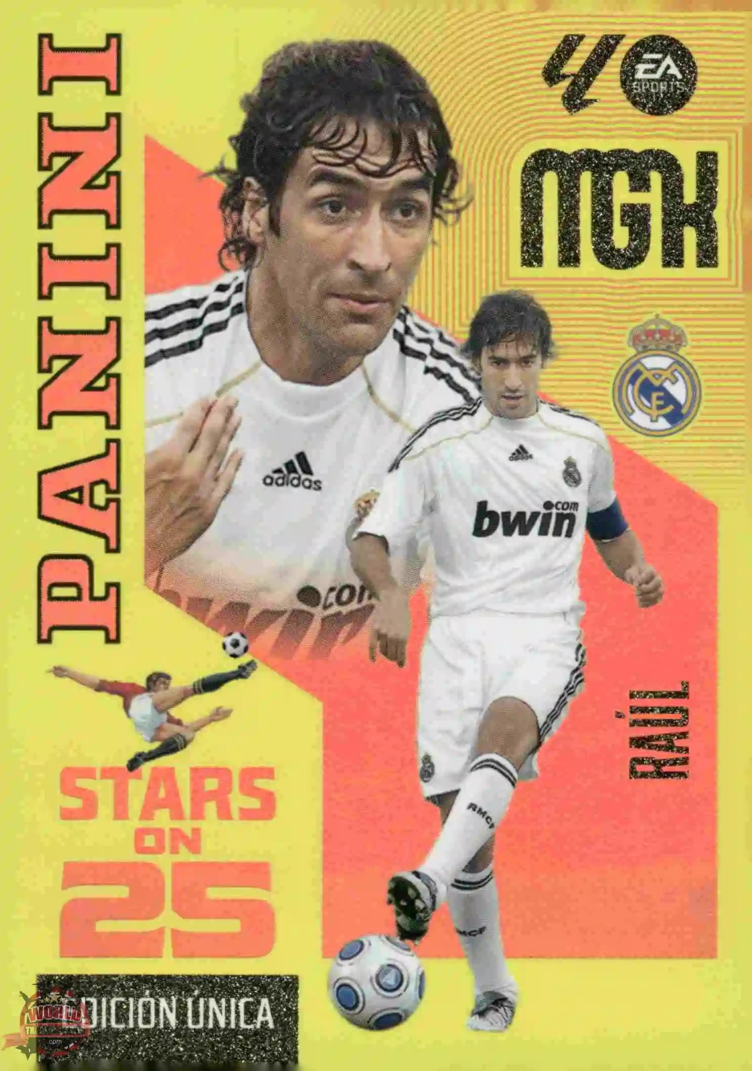 Panini | Megacracks | 2026-2027 | #426 | Raúl | Real Madrid | Stars on 25