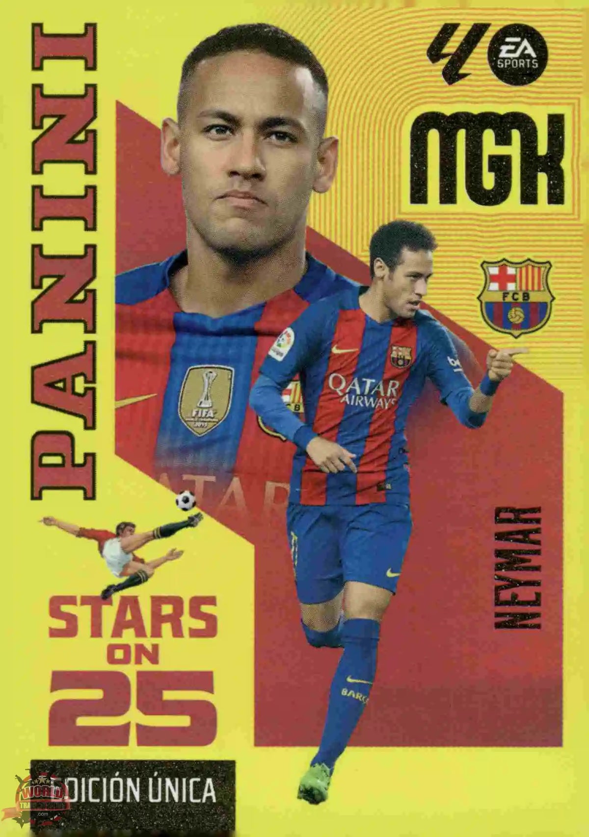 Panini | Megacracks | 2026-2027 | #446 | Neymar | FC Barcelona | Stars on 25