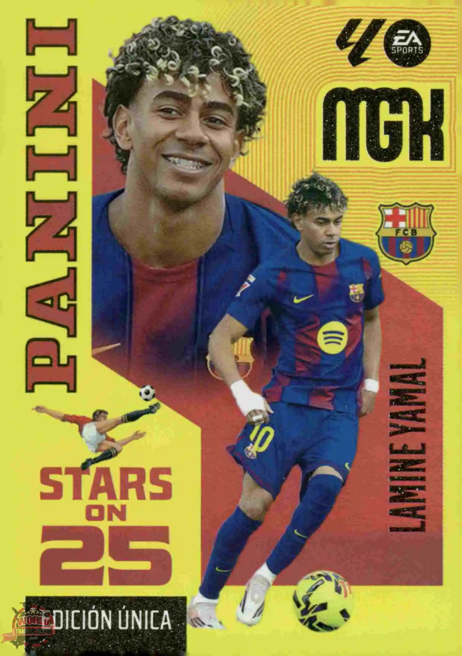 Panini | Megacracks | 2026-2027 | #449 | Lamine Yamal | FC Barcelona | Stars on 25