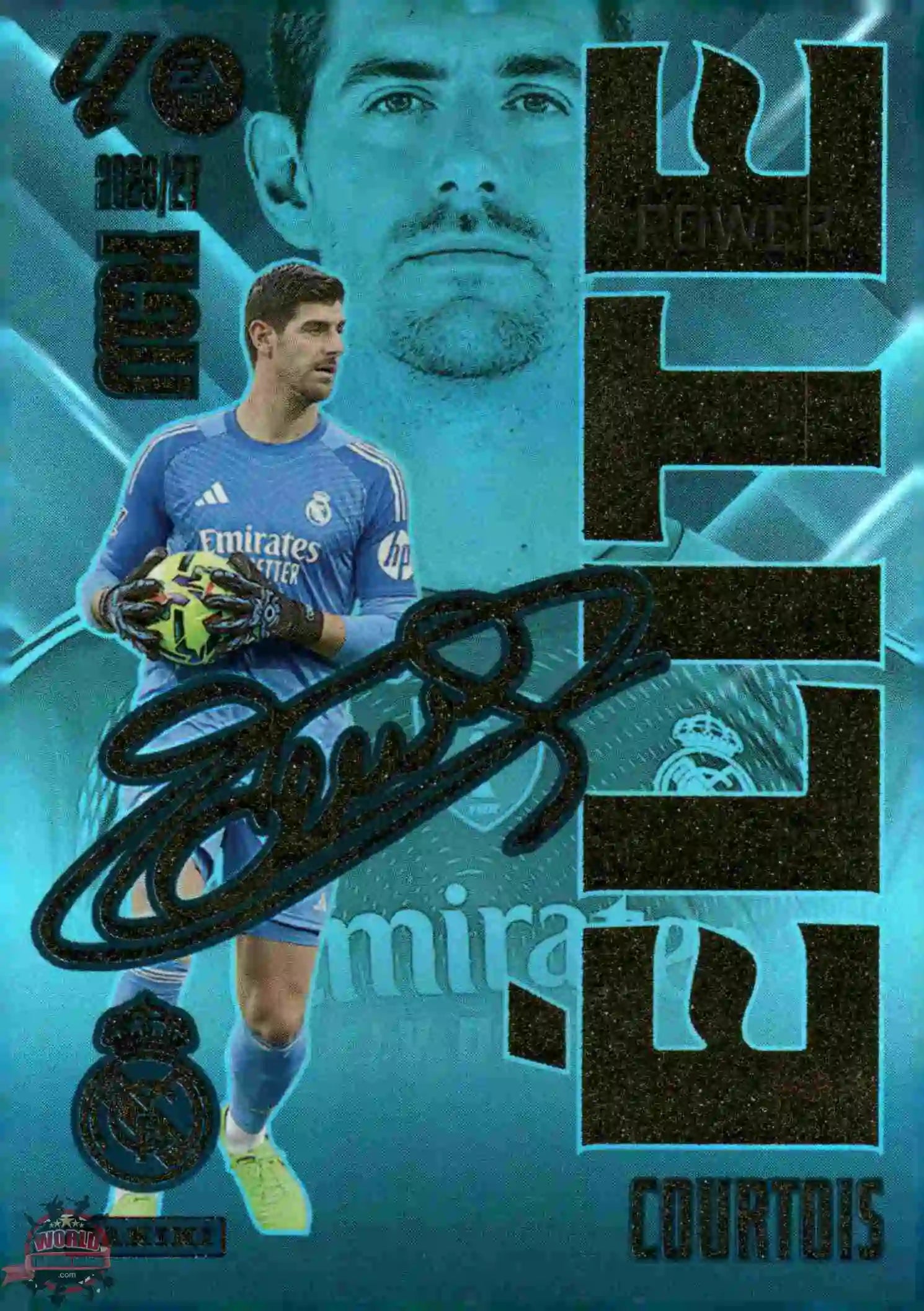 Panini | Megacracks | 2026-2027 | #004P | Courtois | Real Madrid | Elite Power