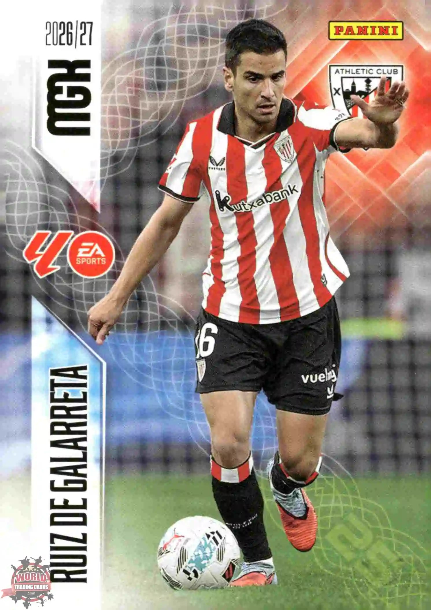 Panini | Megacracks | 2026-2027 | #045 | Ruiz de Galarreta | Athletic Club | Basico