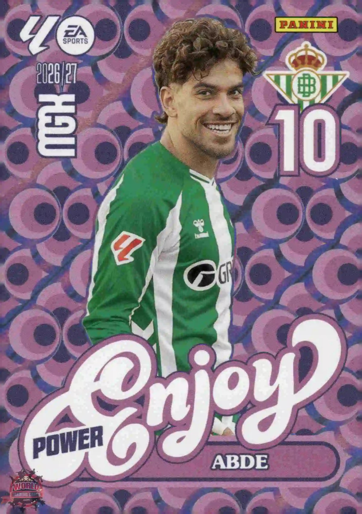 Panini | Megacracks | 2026-2027 | #379P | Abde | Real Betis | Enjoy Power