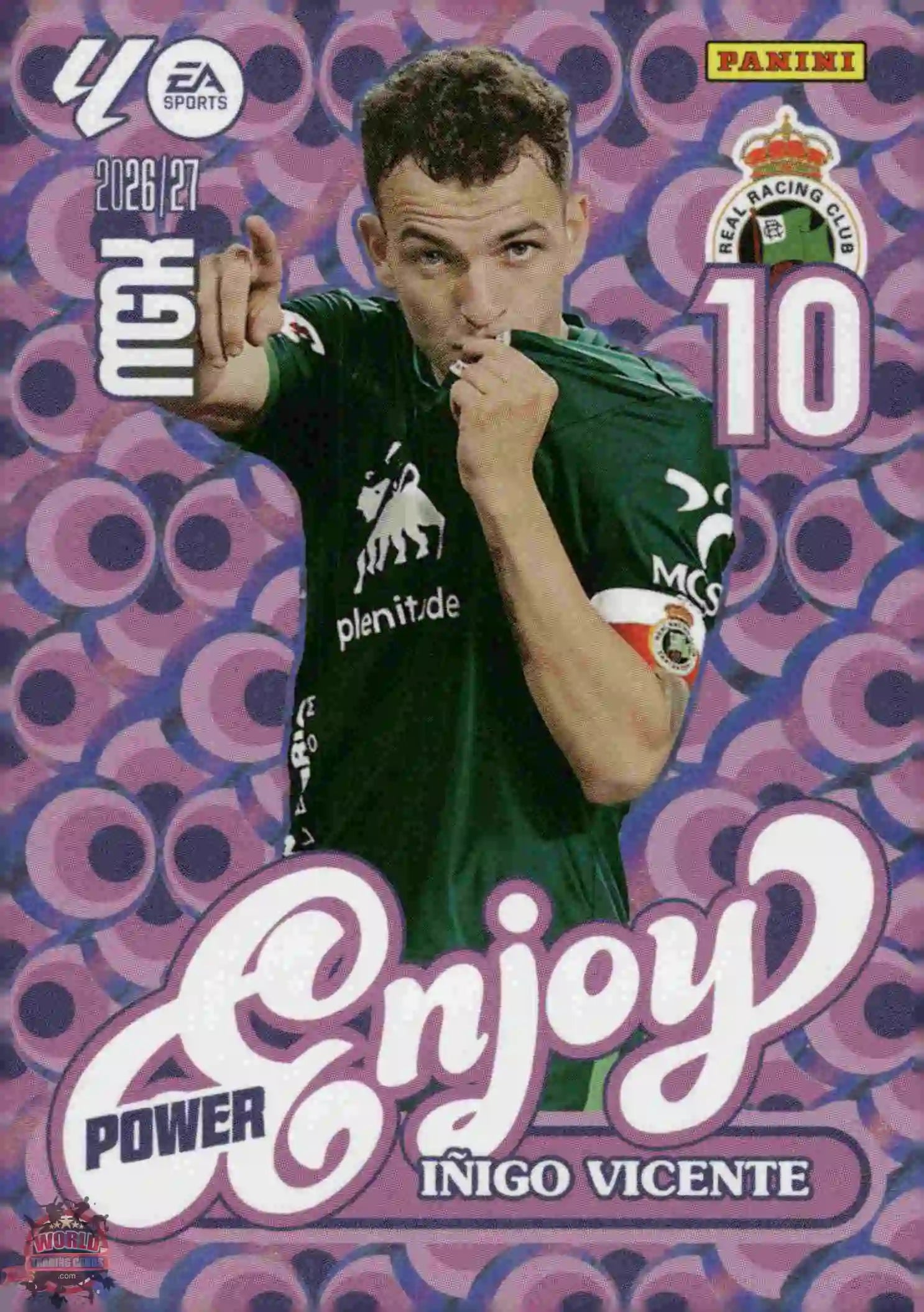 Panini | Megacracks | 2026-2027 | #383P | Ínigo Vicente | Real Racing Club | Enjoy Power