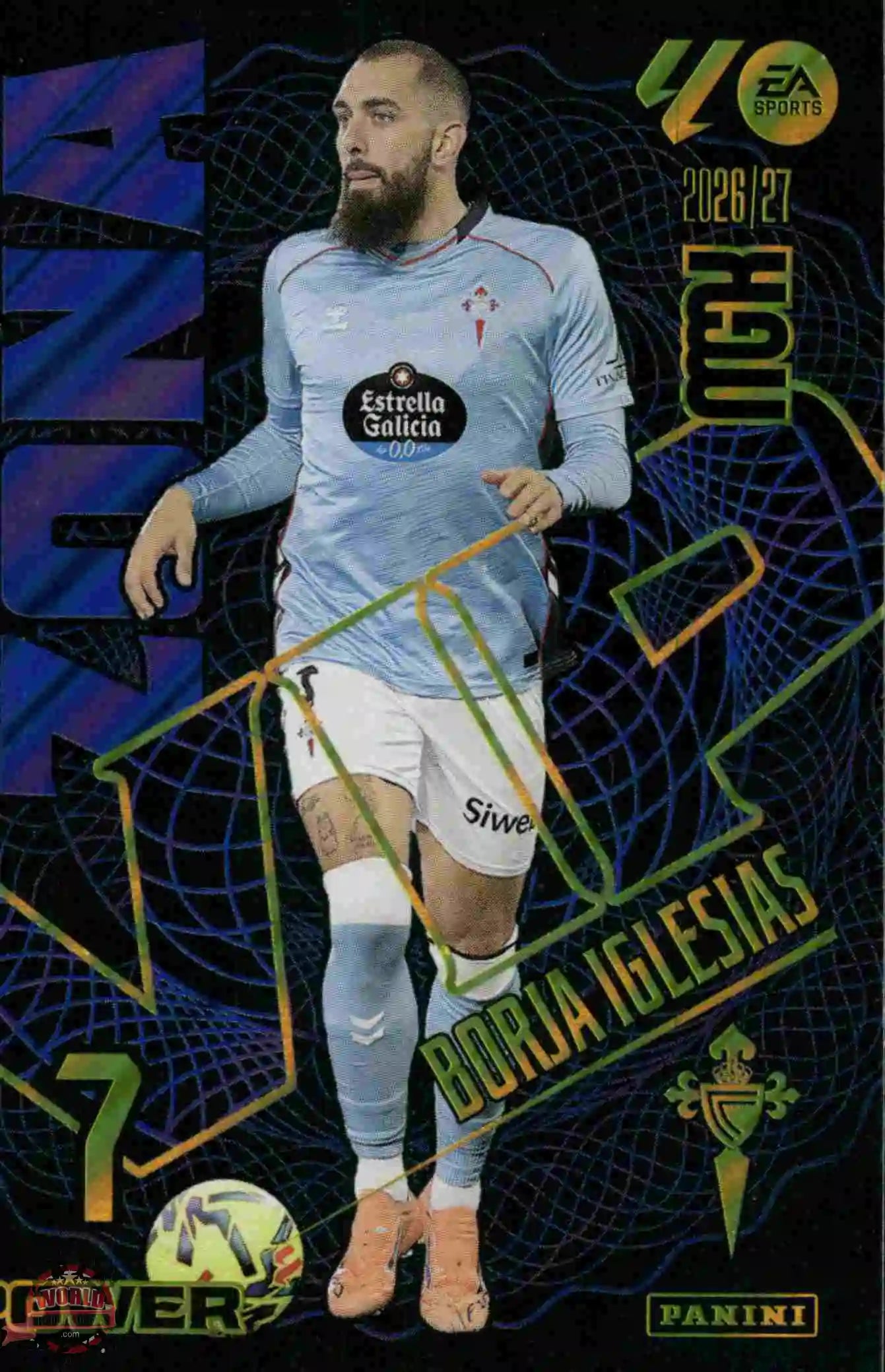 Panini | Megacracks | 2026-2027 | #389P | Borja Iglesias | RC Celta | Zona Vip Power
