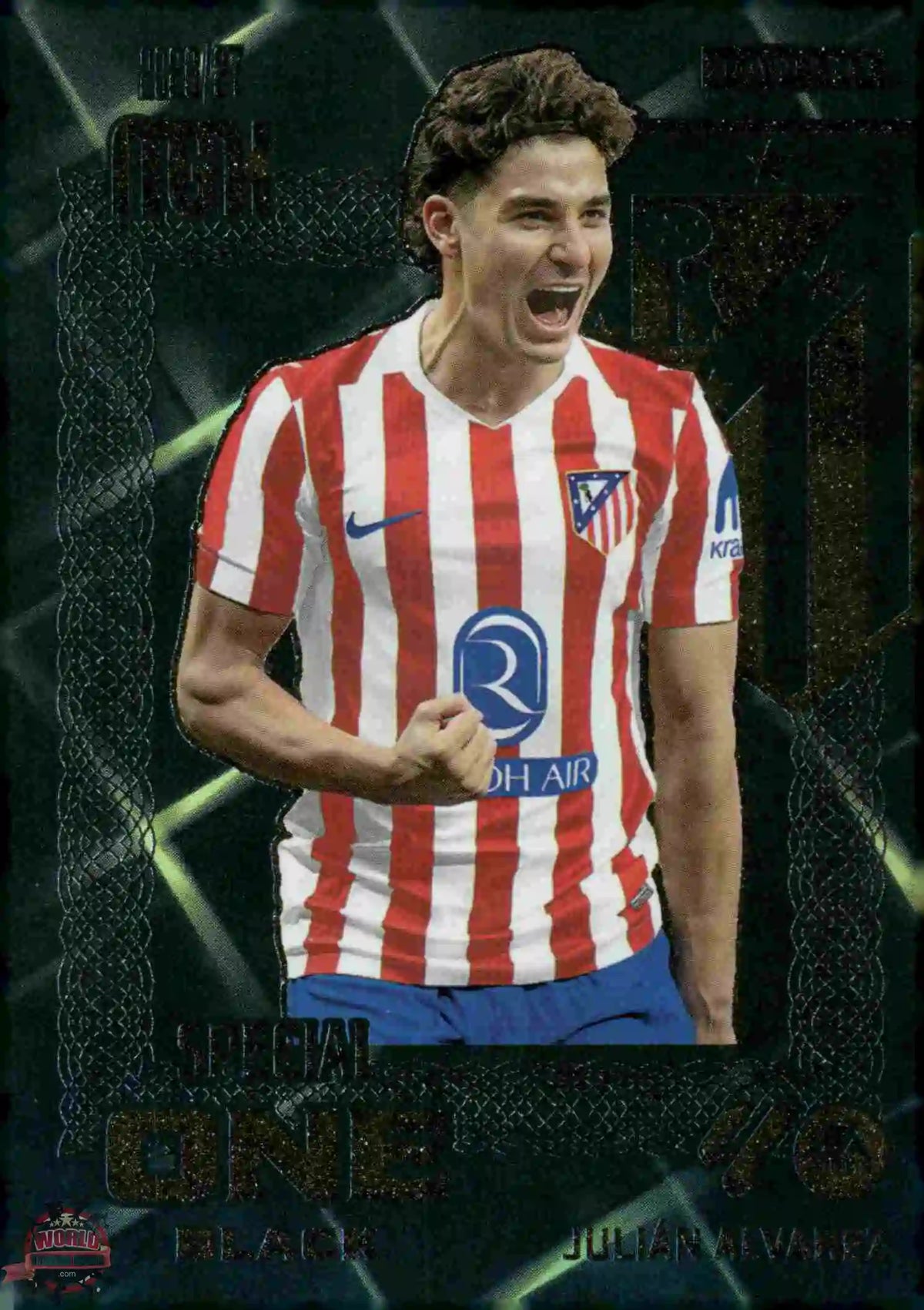 Panini | Megacracks | 2026-2027 | #SOB02 | Julián Álvarez | Atlético de Madrid | Special One Black