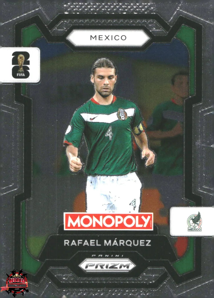 #PMPWC/057 | Panini | Monopoly | Prizm | FIFA World Cup | 2026 | Rafael Marquez | Base