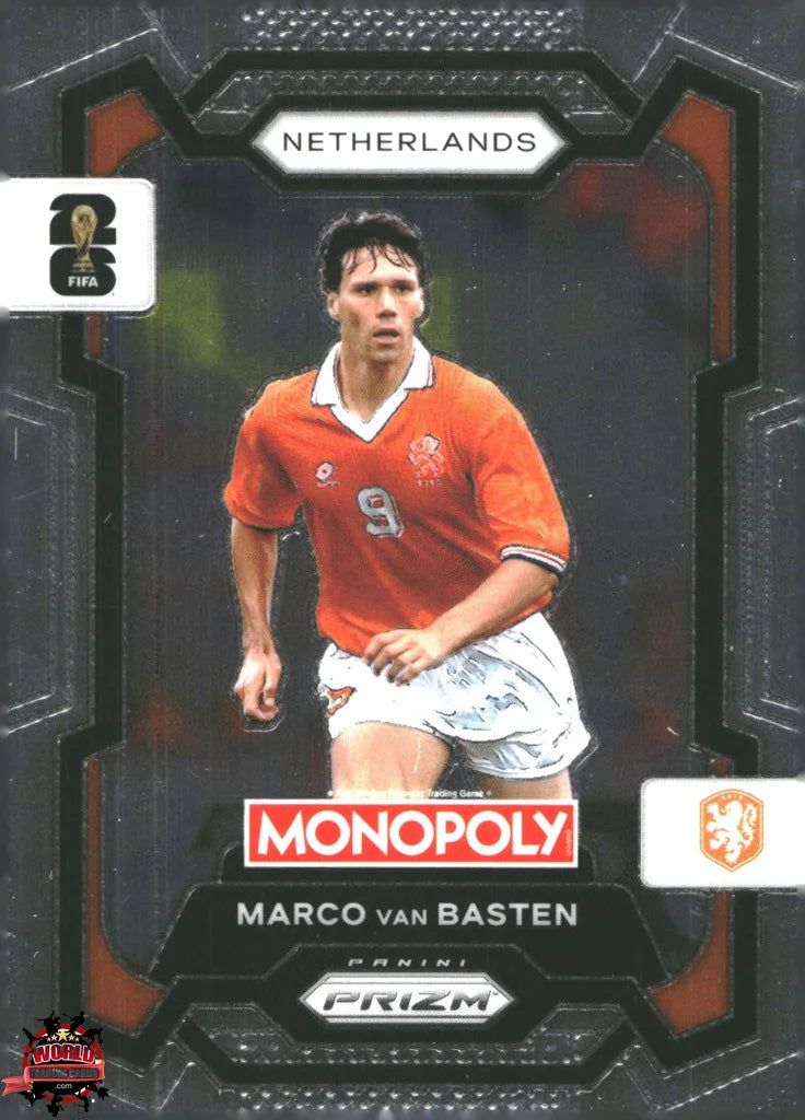 #PMPWC/073 | Panini | Monopoly | Prizm | FIFA World Cup | 2026 | Marco Van Basten | Base