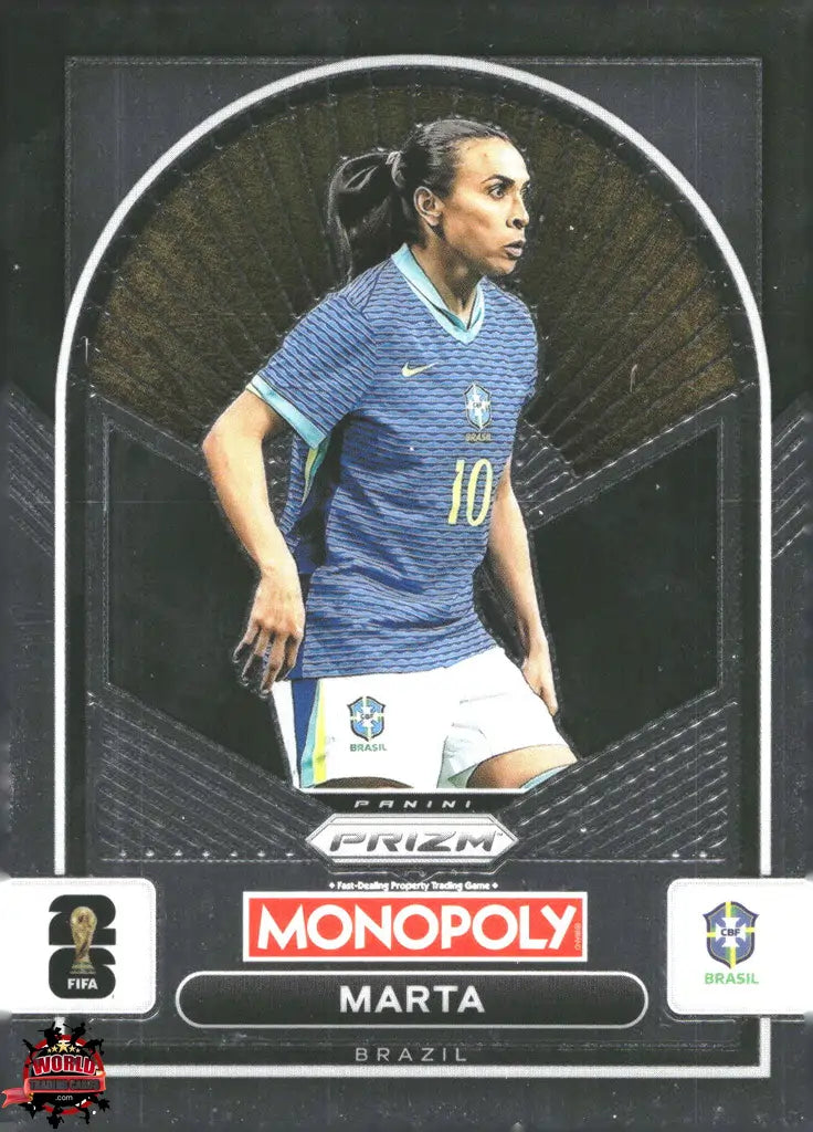 #PMPWC/096 | Panini | Monopoly | Prizm | FIFA World Cup | 2026 | Marta | Base