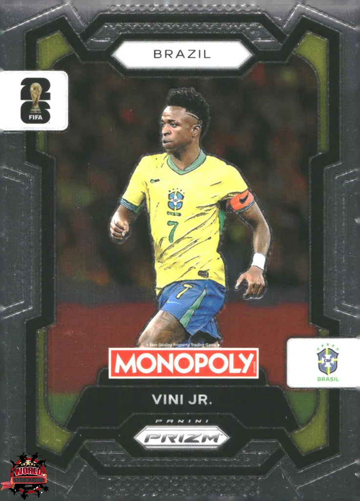 #PMPWC/014 | Panini | Monopoly | Prizm | FIFA World Cup | 2026 | Vinicius | Base