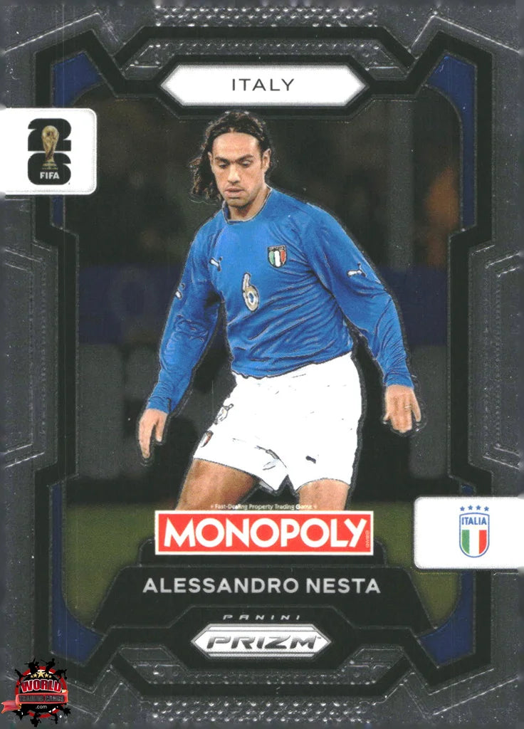 #PMPWC/034 | Panini | Monopoly | Prizm | FIFA World Cup | 2026 | Alessandro Nesta | Base