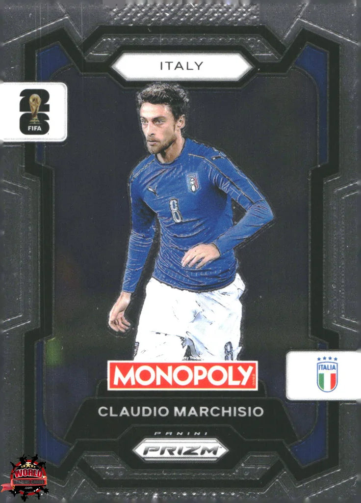 #PMPWC/038 | Panini | Monopoly | Prizm | FIFA World Cup | 2026 | Claudio Marchisio | Base