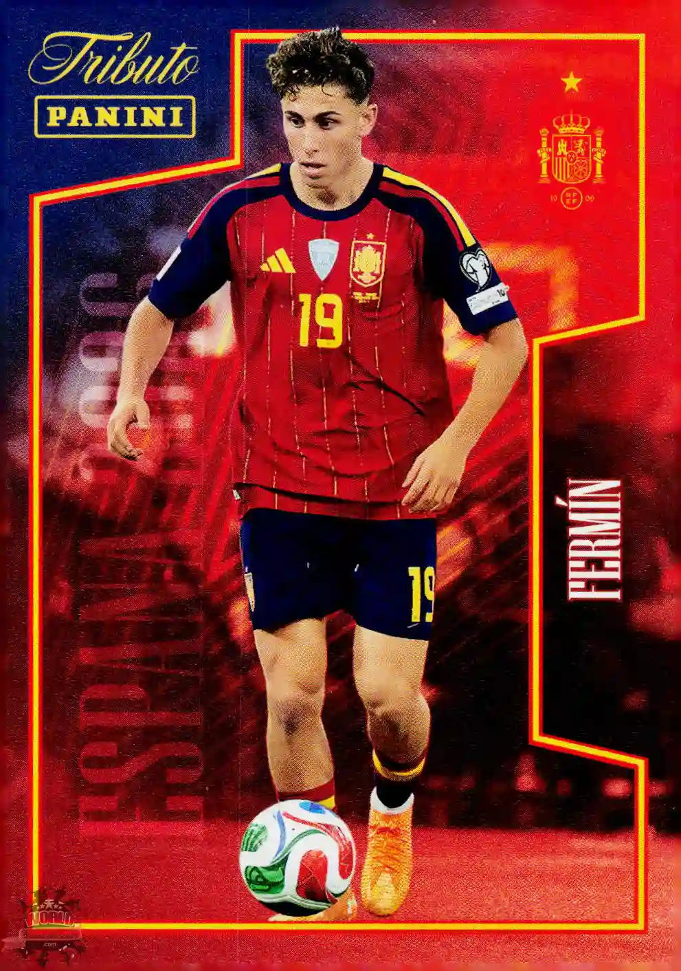 #PTBESP/59 | Panini | Tributo España | Vamos Campeones | 2026 | La Roja 2026 | Fermin
