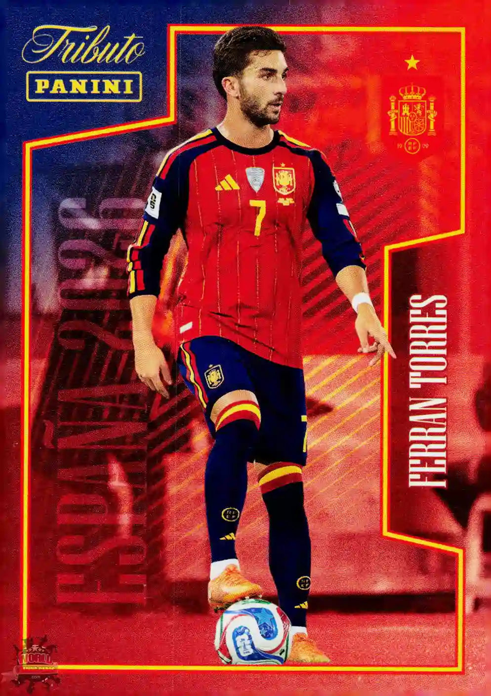 #PTBESP/66 | Panini | Tributo España | Vamos Campeones | 2026 | La Roja 2026 | Ferran Torres