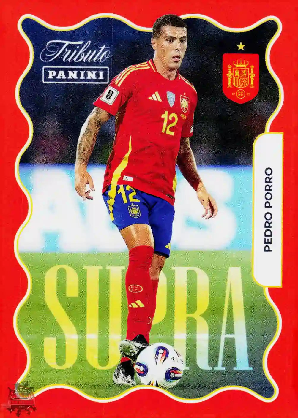 #PTBESP/72 | Panini | Tributo España | Vamos Campeones | 2026 | SUPRA | Pedro Porro