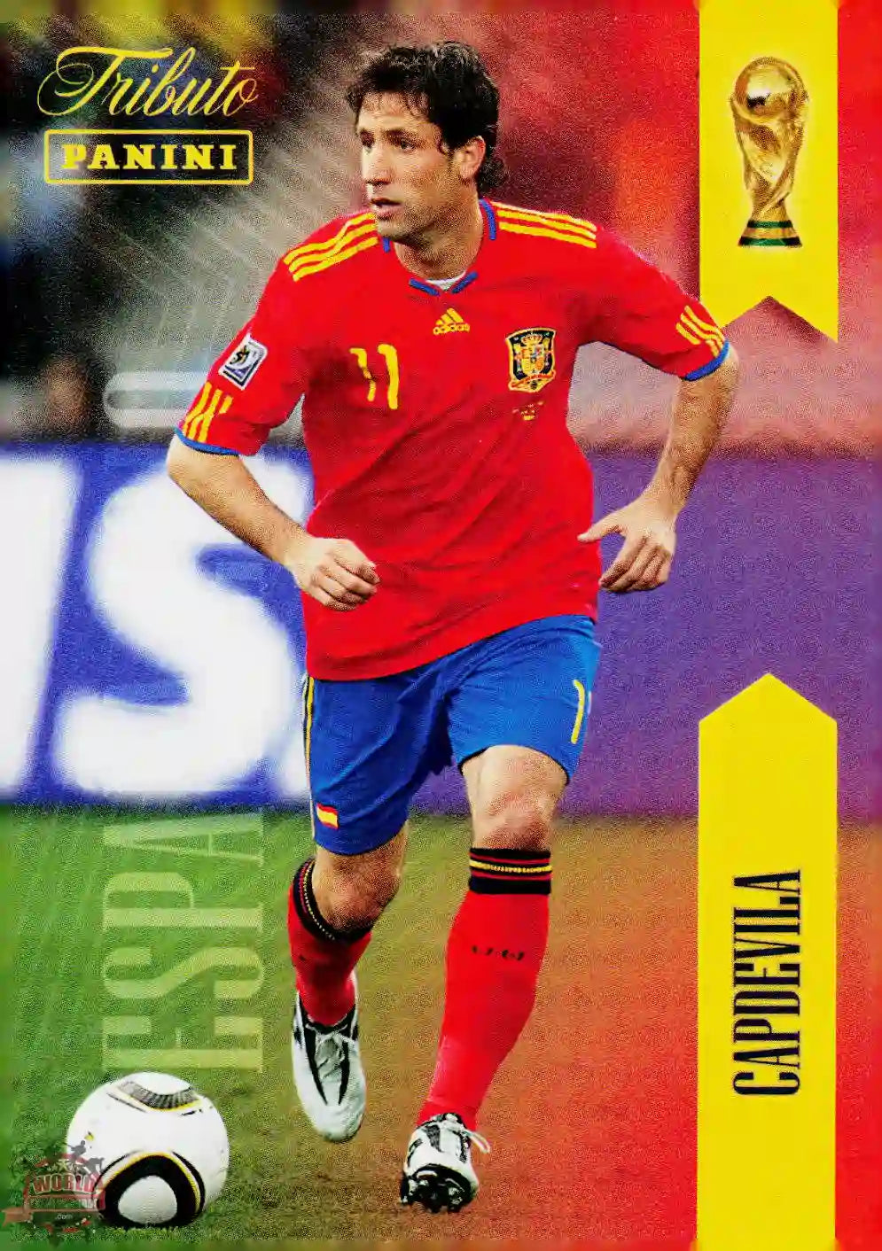 #PTBESP/11 | Panini | Tributo España | Vamos Campeones | 2026 | Sudafrica 2010 | Capdevila