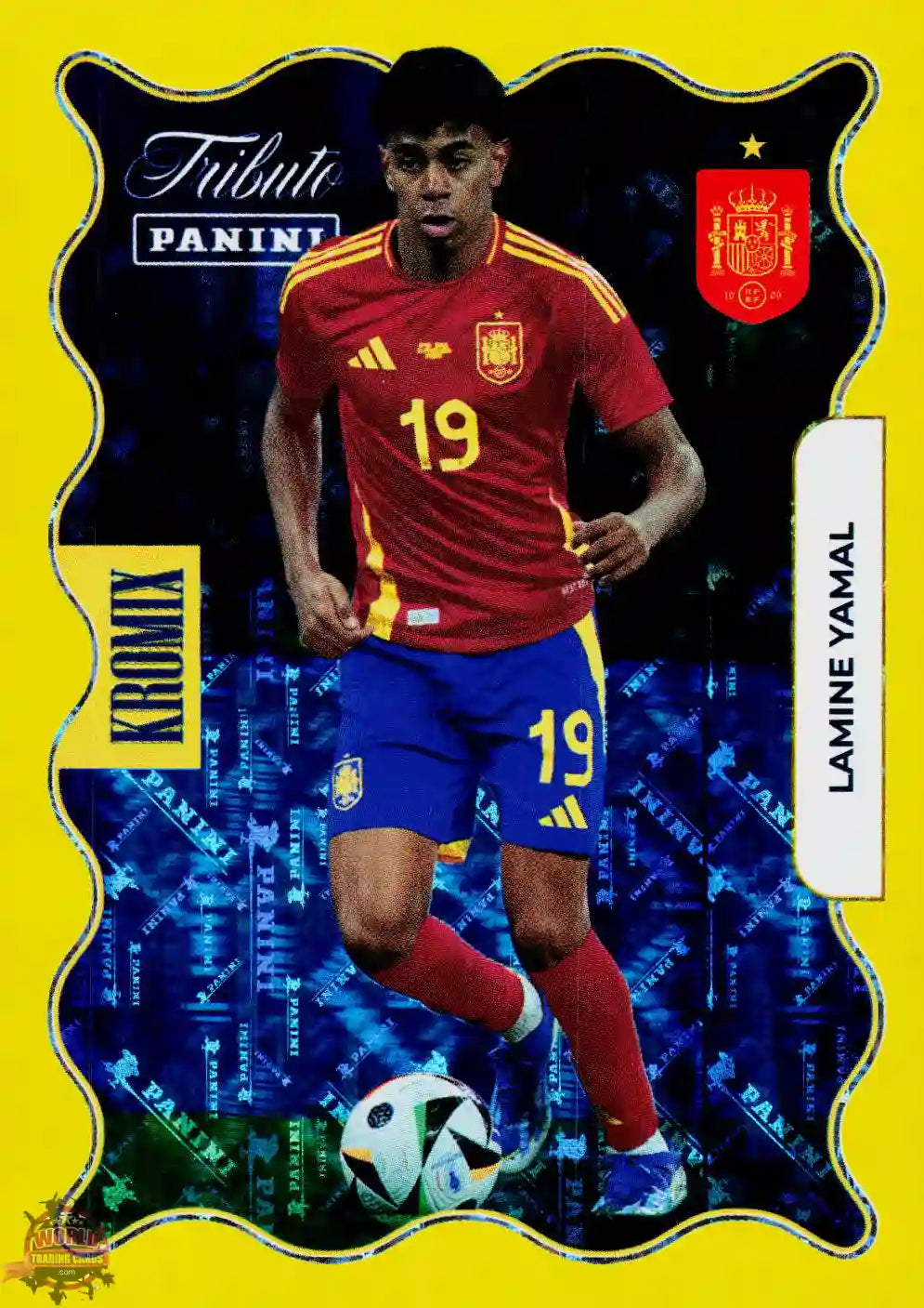 #PTBESP/KO79 | Panini | Tributo España | Vamos Campeones | 2026 | PARALLELS SUPRA KROMIX GOLD | Lamine Yamal