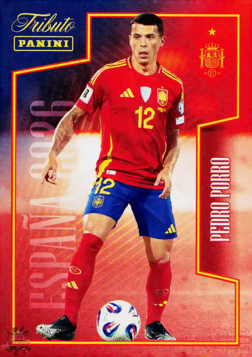 #PTBESP/41 | Panini | Tributo España | Vamos Campeones | 2026 | La Roja 2026 | Pedro Porro