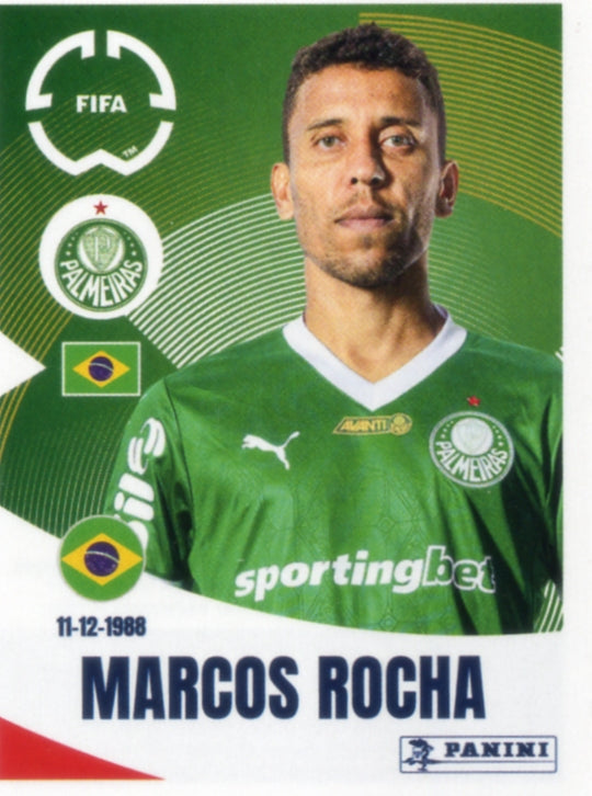 Panini Club World Cup 2025 #010 - Marcos Rocha (SE Palmeiras)