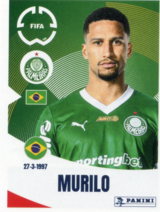 Panini Club World Cup 2025 #008 - Murilo (SE Palmeiras)