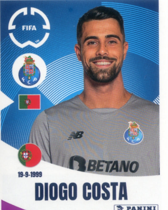 Panini Club World Cup 2025 #024 -  Diogo Costa (FC Oporto)