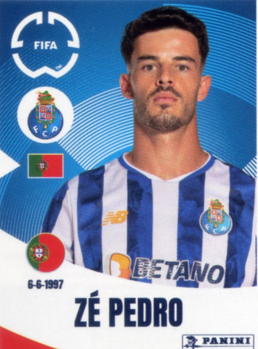Panini Club World Cup 2025 #029 -  Zé Pedro (FC Oporto)