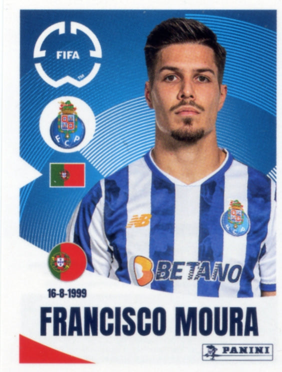 Panini Club World Cup 2025 #026 -  Francisco Moura (FC Oporto)