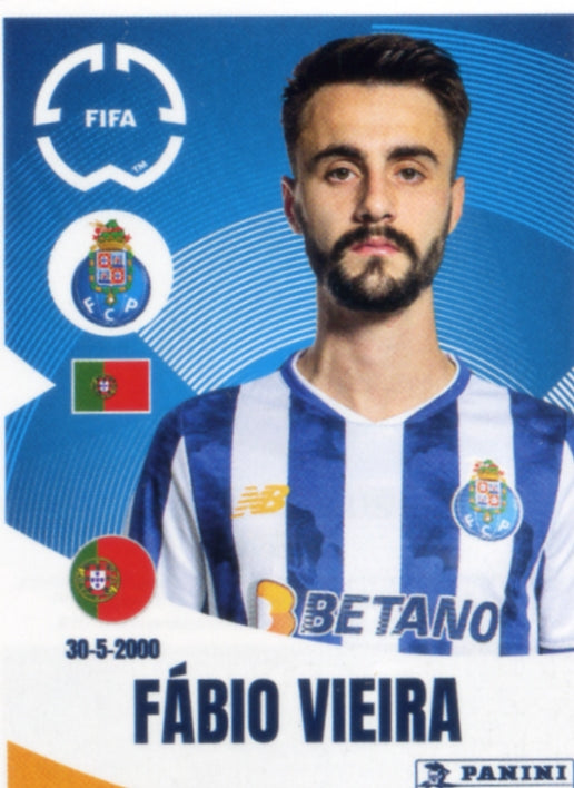 Panini Club World Cup 2025 #035 -  Fábio Vieira (FC Oporto)