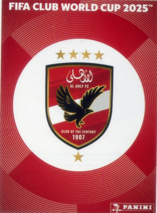 Panini Club World Cup 2025 #041 -  Escudo (Al Ahly FC)