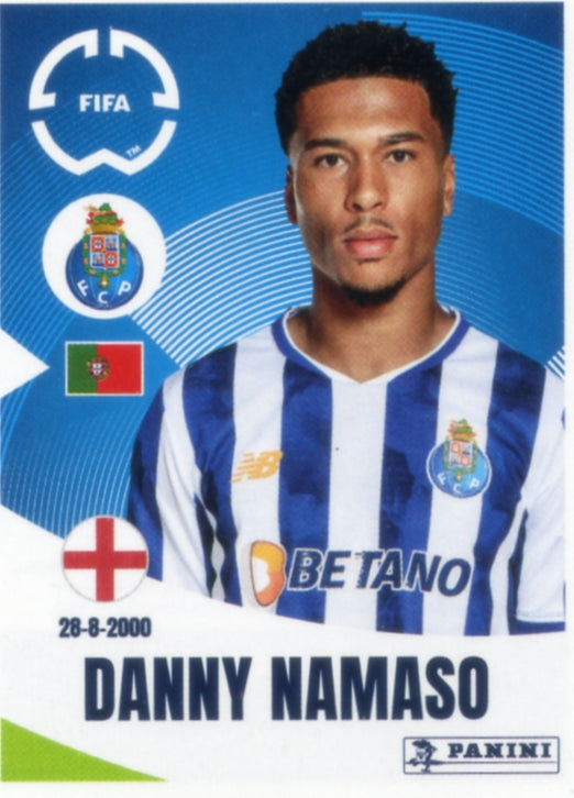 Panini Club World Cup 2025 #039 -  Danny Namaso (FC Oporto)