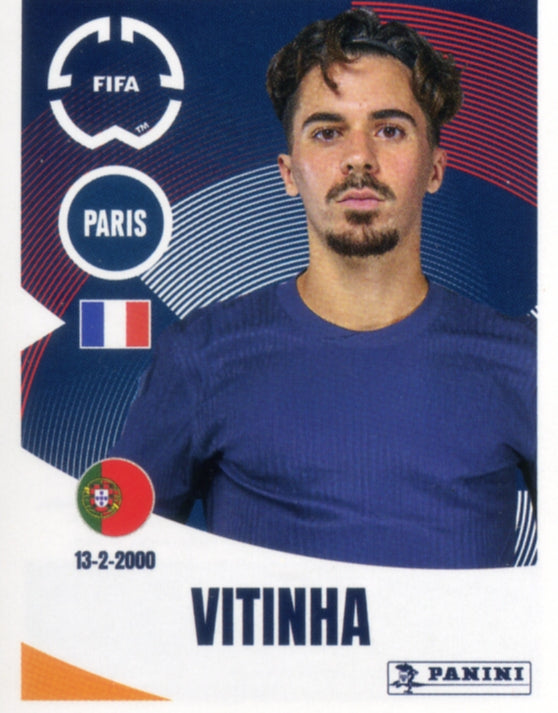 Panini Club World Cup 2025 #071 -  Vitinha (Paris Saint-Germain)