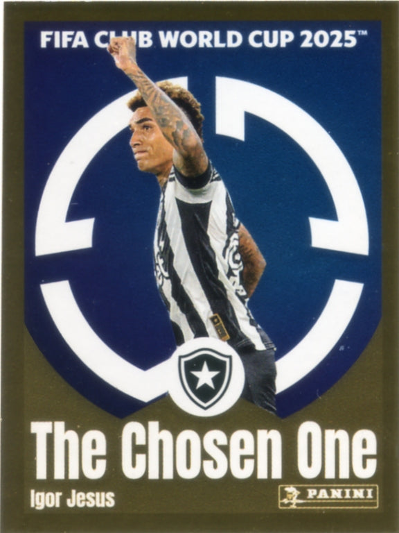 Panini Club World Cup 2025 #112 -  Igor Jesus - The Chosen One (Botafogo)